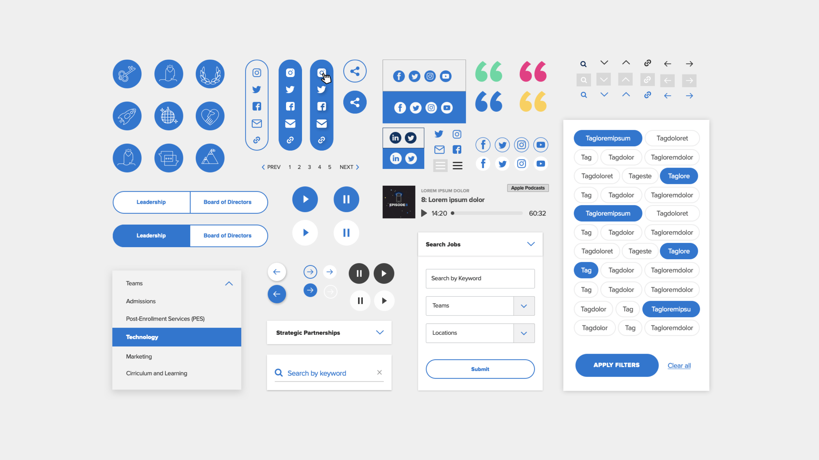 2U component library