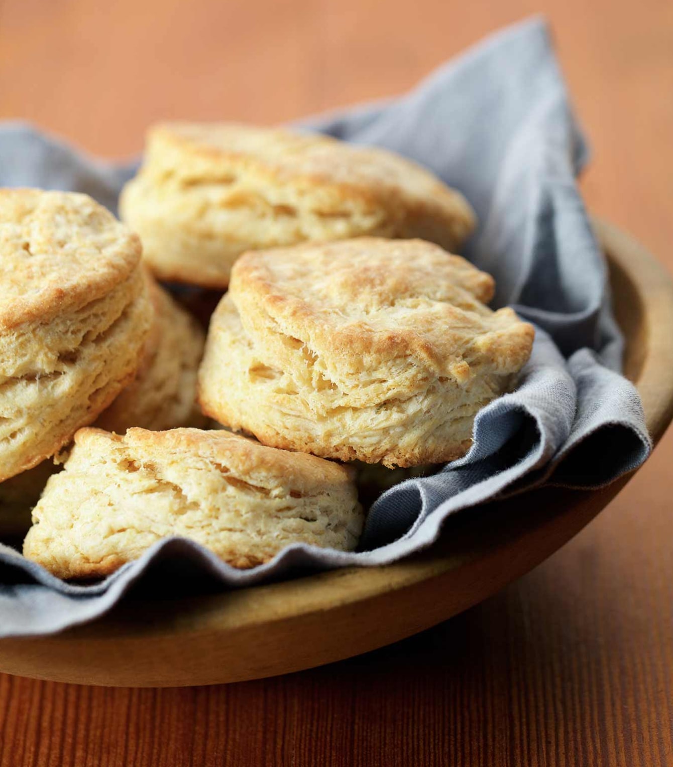 Freshly baked biscuits