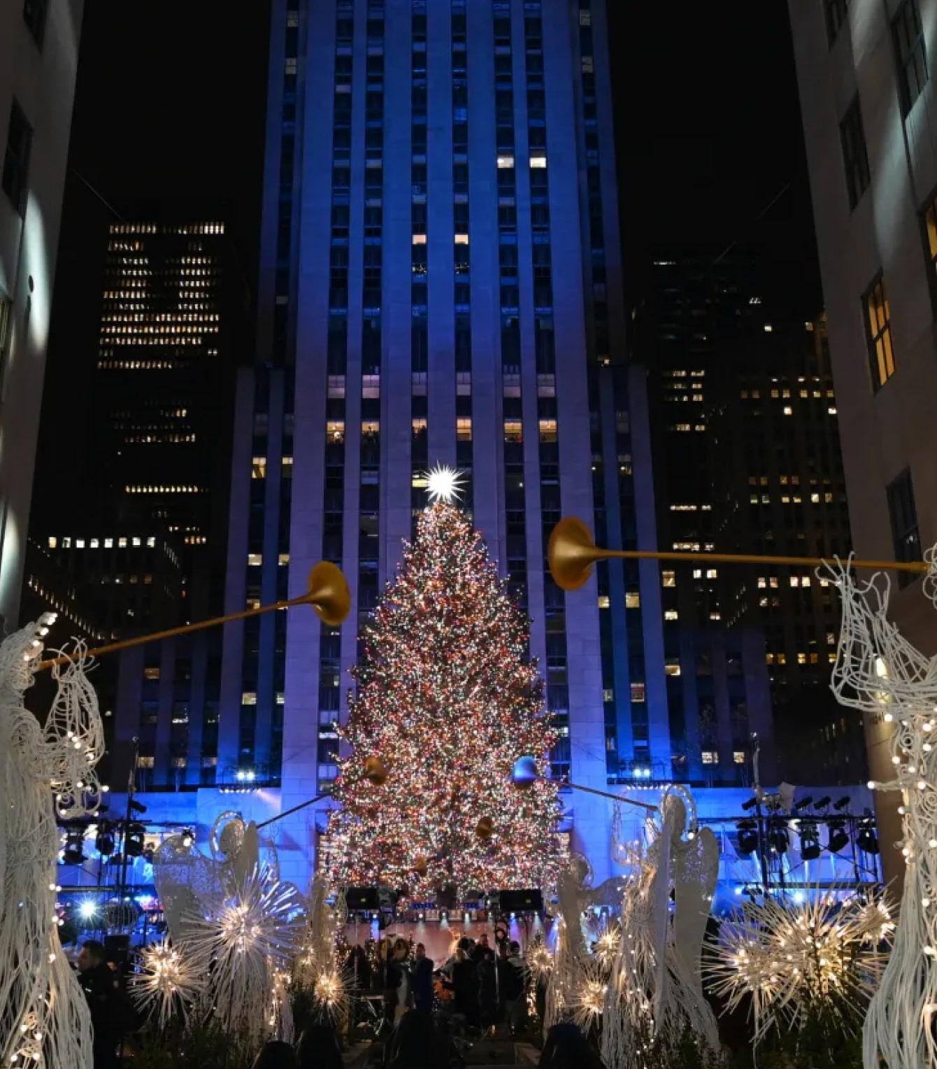 Rockefeller center Christmas tree